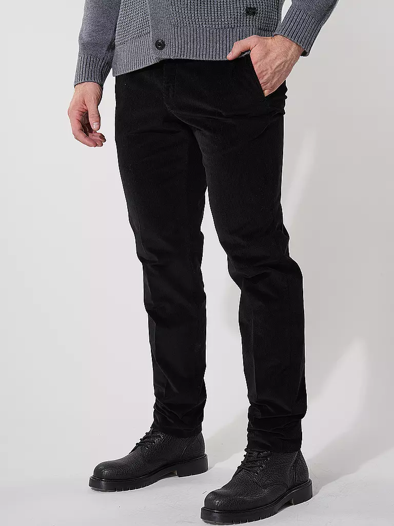 HILTL Cordhose TARENT schwarz