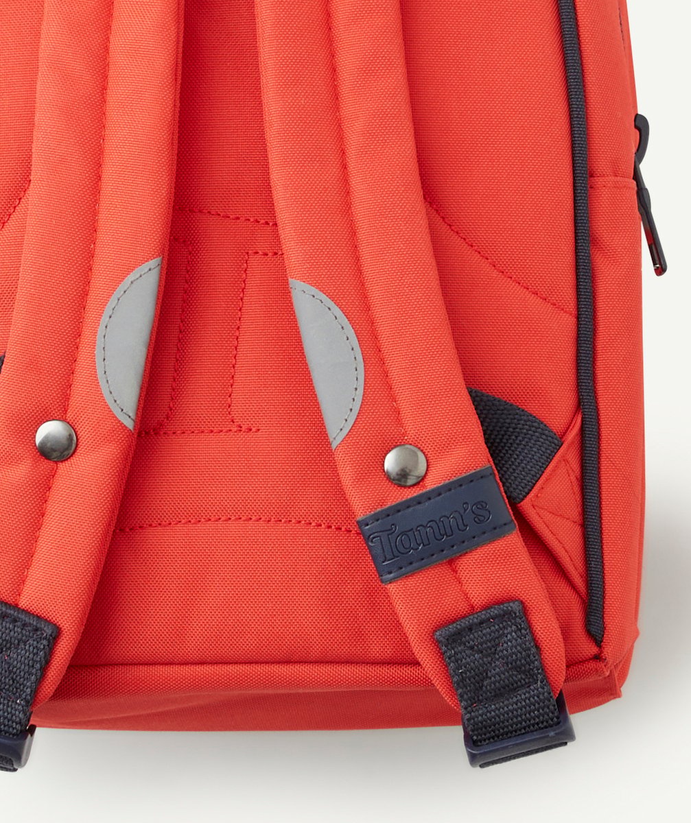 TANN'SSAC À DOS TRISTAN BLEU MARINE ET ROUGE SUPER HÉROS