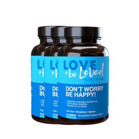 Love and be Loved Gummies Anti-stress et Bonne humeur 9 semaines