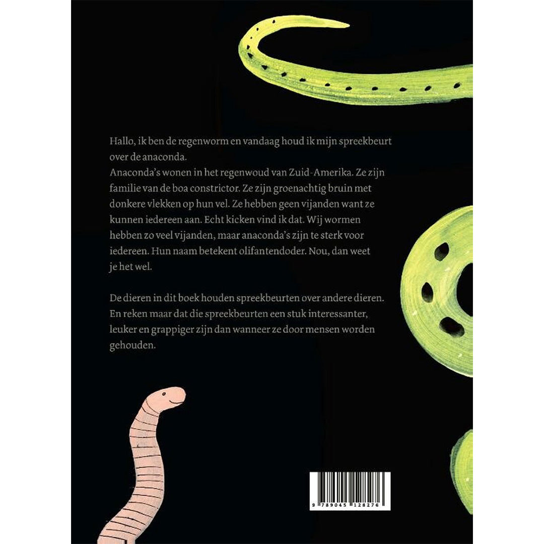 Vandaag houd ik mijn spreekbeurt over de anaconda