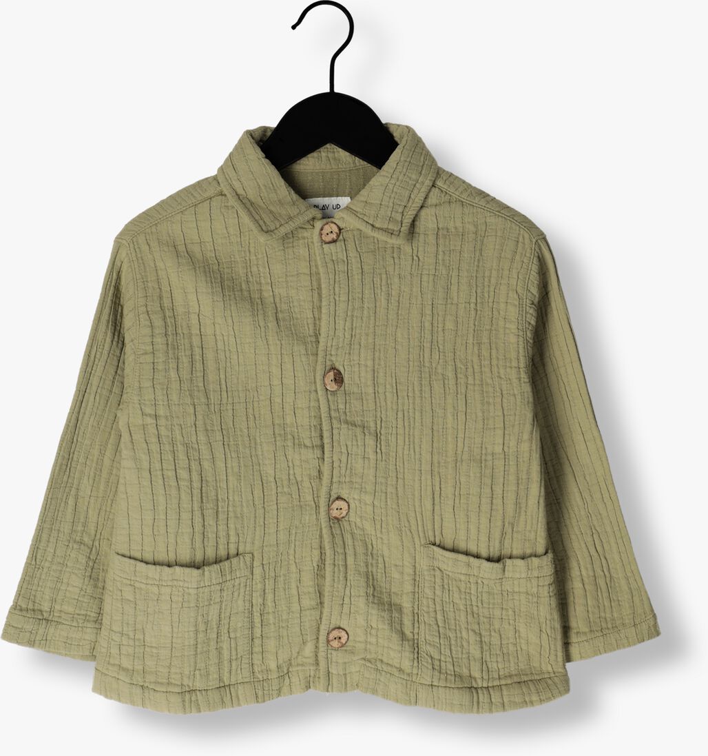 PLAY UP groene play up blouse woven shirt