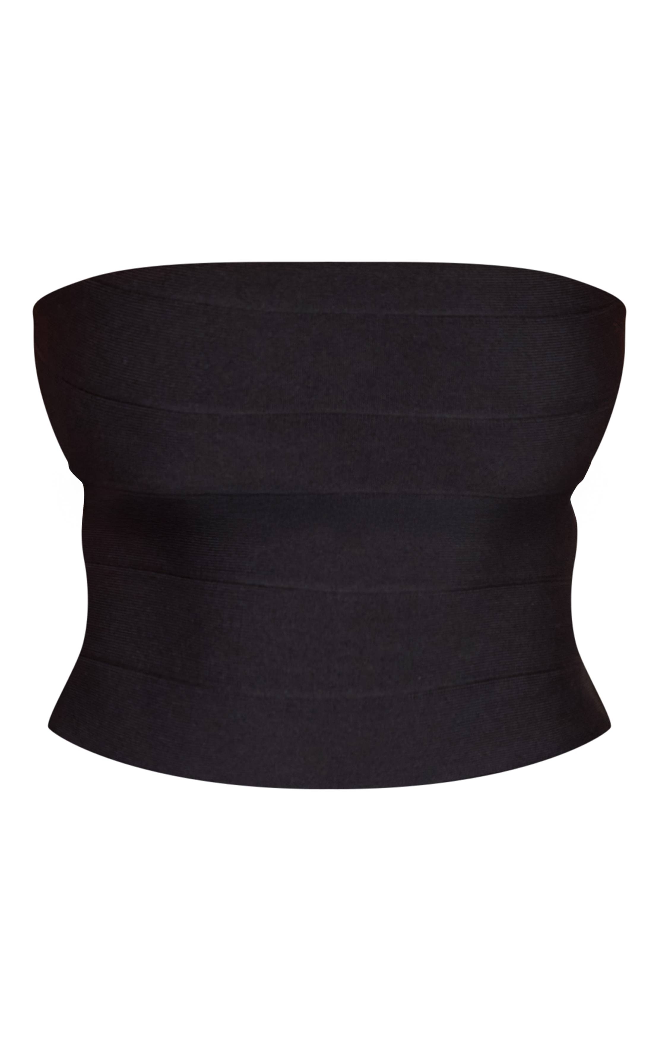 Noir Top Bandeau Bandage Shape