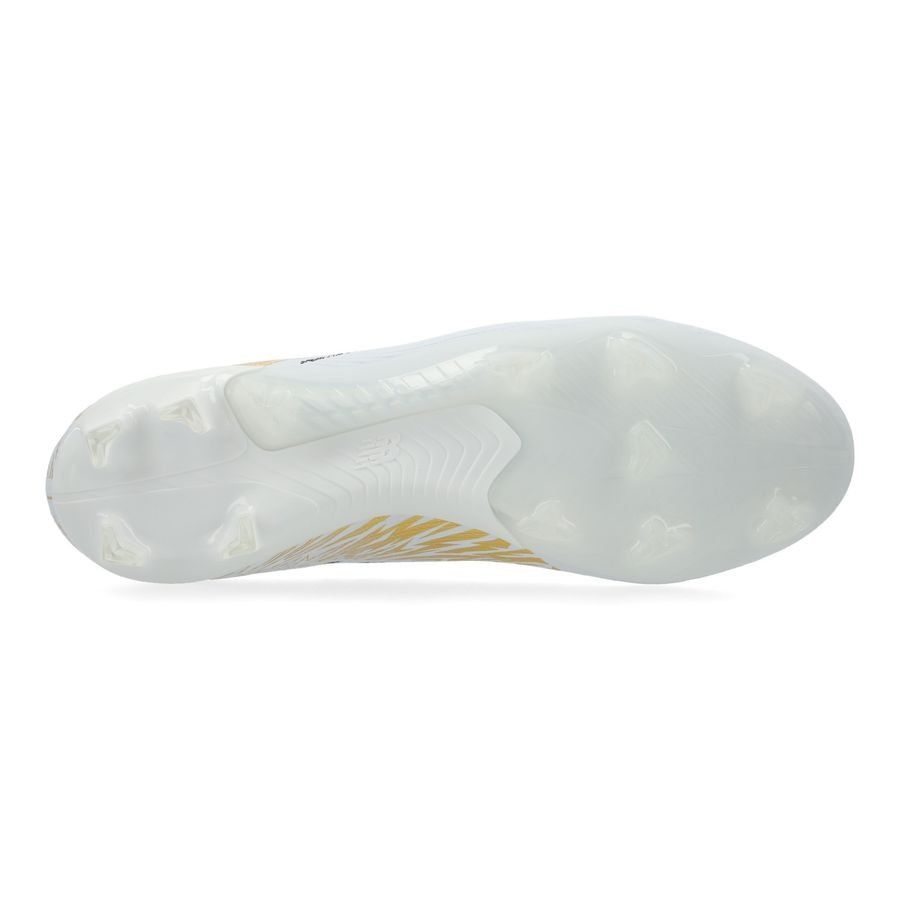 New Balance Furon V8 Elite FG 10 Year - Blanc/Doré