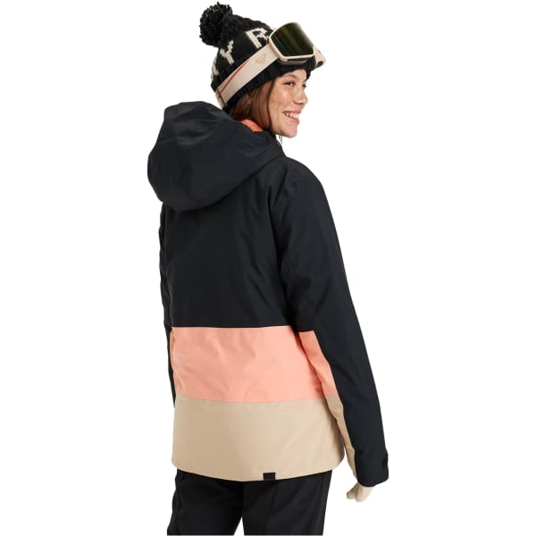 Veste de ski ROXY PEAKSIDE TRUE BLACK