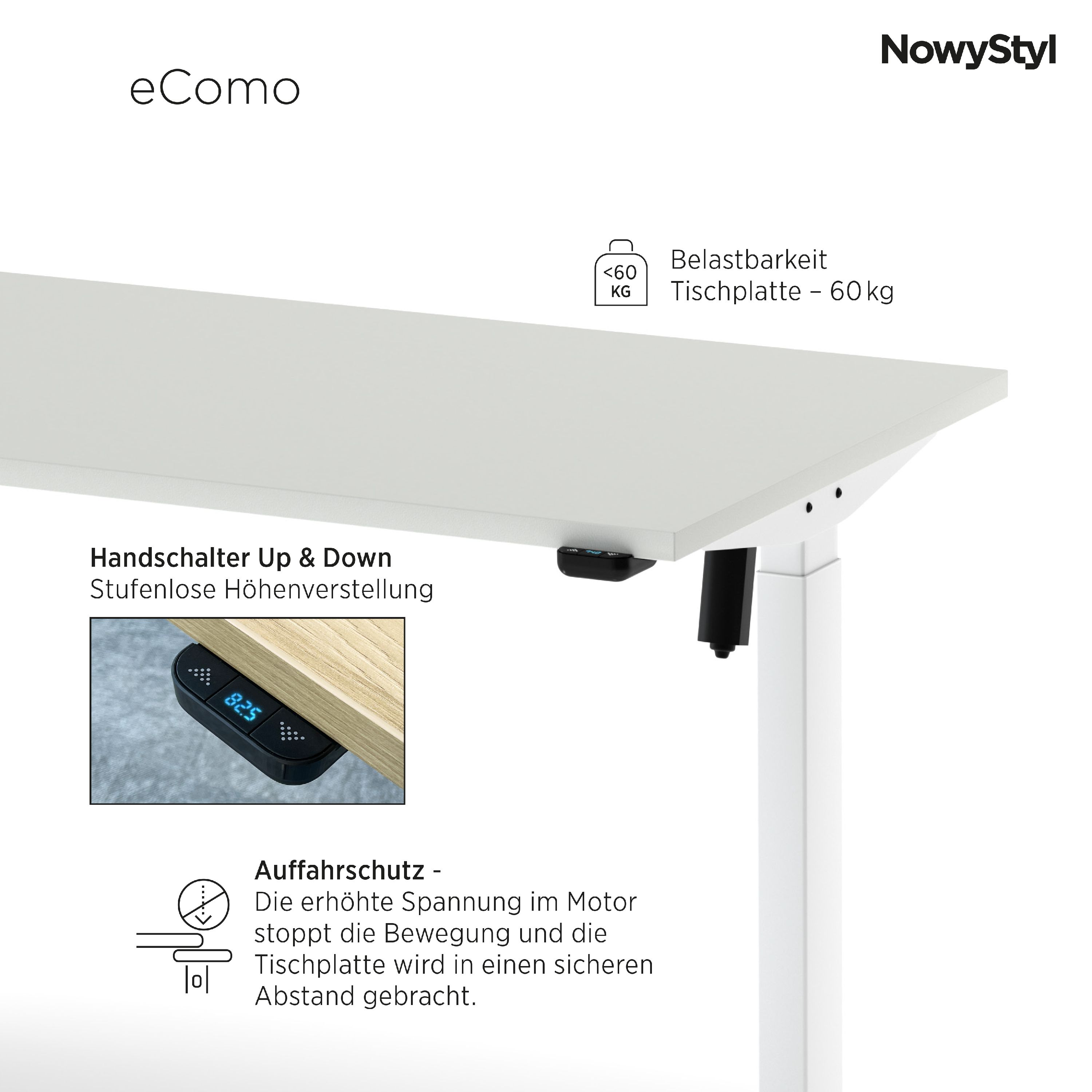Elektroschreibtisch eCOMO
