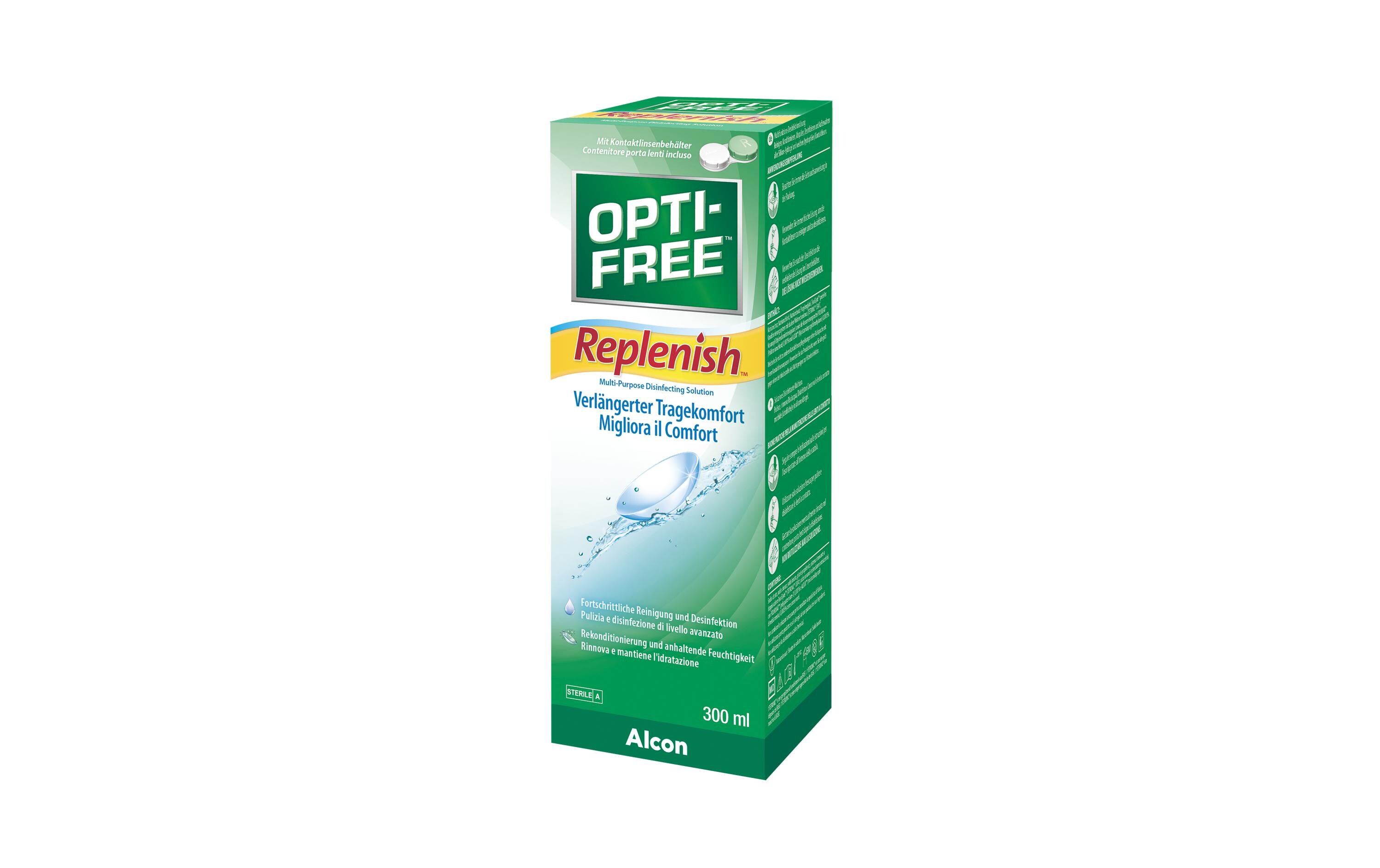 Kontaktlinsenpflege Replenish 300 mlAll-in-one Linsenpflegemittel
