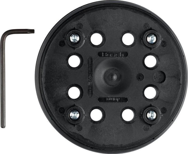 Bosch - Schuurplateau - Ø 125 mm - Middelhard - Met Klithechtsysteem