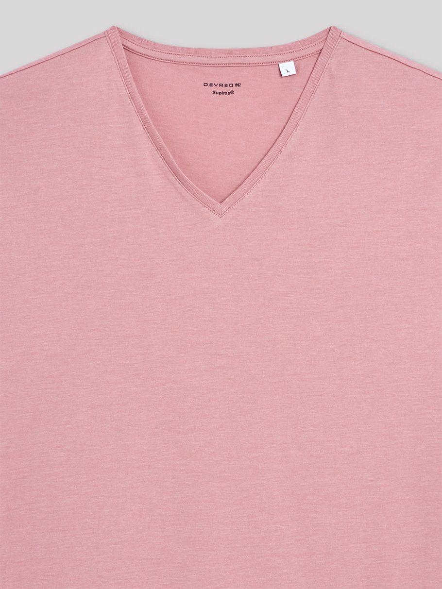 Tee-shirt col v uni