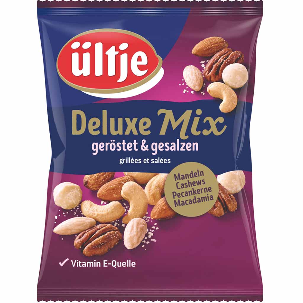 ültje Deluxe Mix geröstet & gesalzen 150g MHD:30.10.25