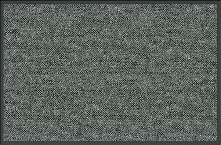 Tapis hygiène très absorbant noir L.90 x l.60 cm