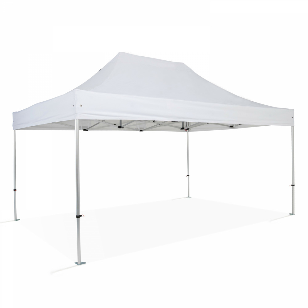 Tente pliante 3x4,5m 300g/m² 40mm blanc