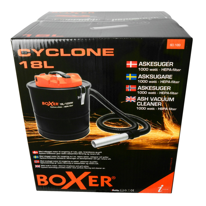 Boxer askestøvsuger 18 liter