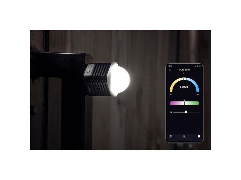 Godox Videoleuchte WL4B Kompaktes und Wasserdichtes LED-Licht