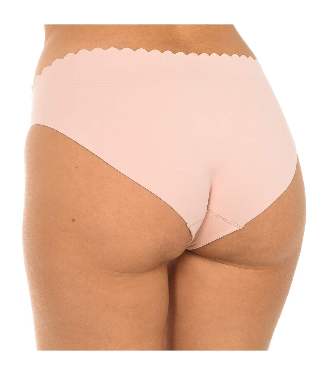 Pack-2 Invisible Panties with matching interior lining D04NR woman