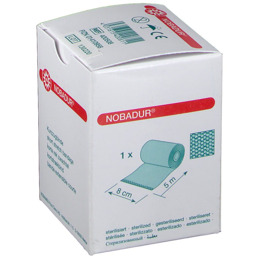 NOBADUR® Kurzzugbinde 8 cm x 5 m