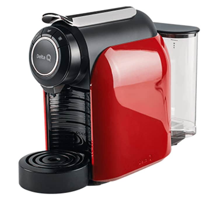 Machine à capsules Delta Qool Evolution Rouge + Offre cadeau