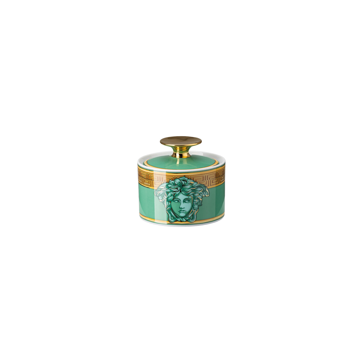 Medusa Amplified Green Coin Zuckerdose 6 Pers.