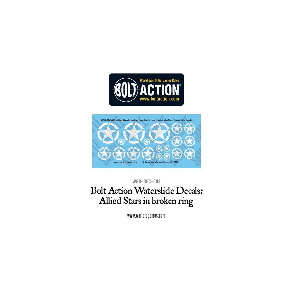 Bolt Action - British Vehicle Decals
