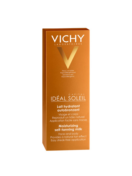Vichy Ideal Soleil Selbstbräuner feuchtigkeitsspendende Milch Milch feuchtigkeitsp Milch 100 ml