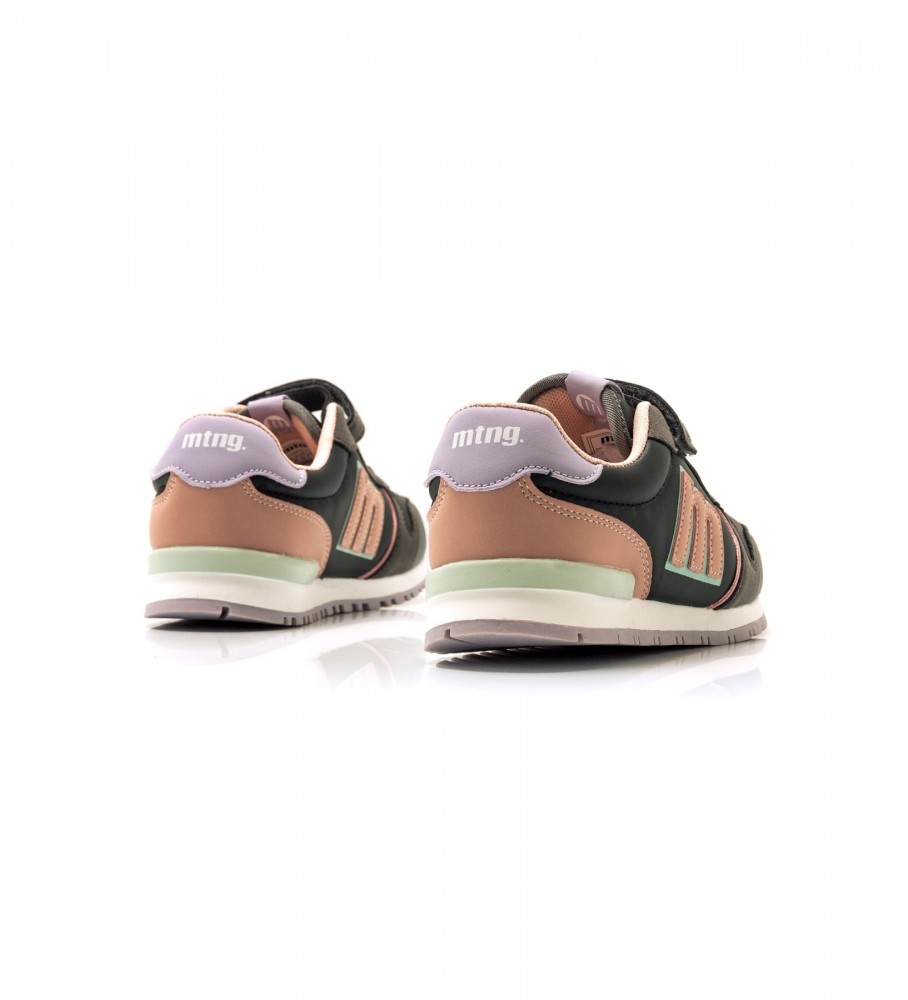 Tênis Mustang Kids Cinza Menta