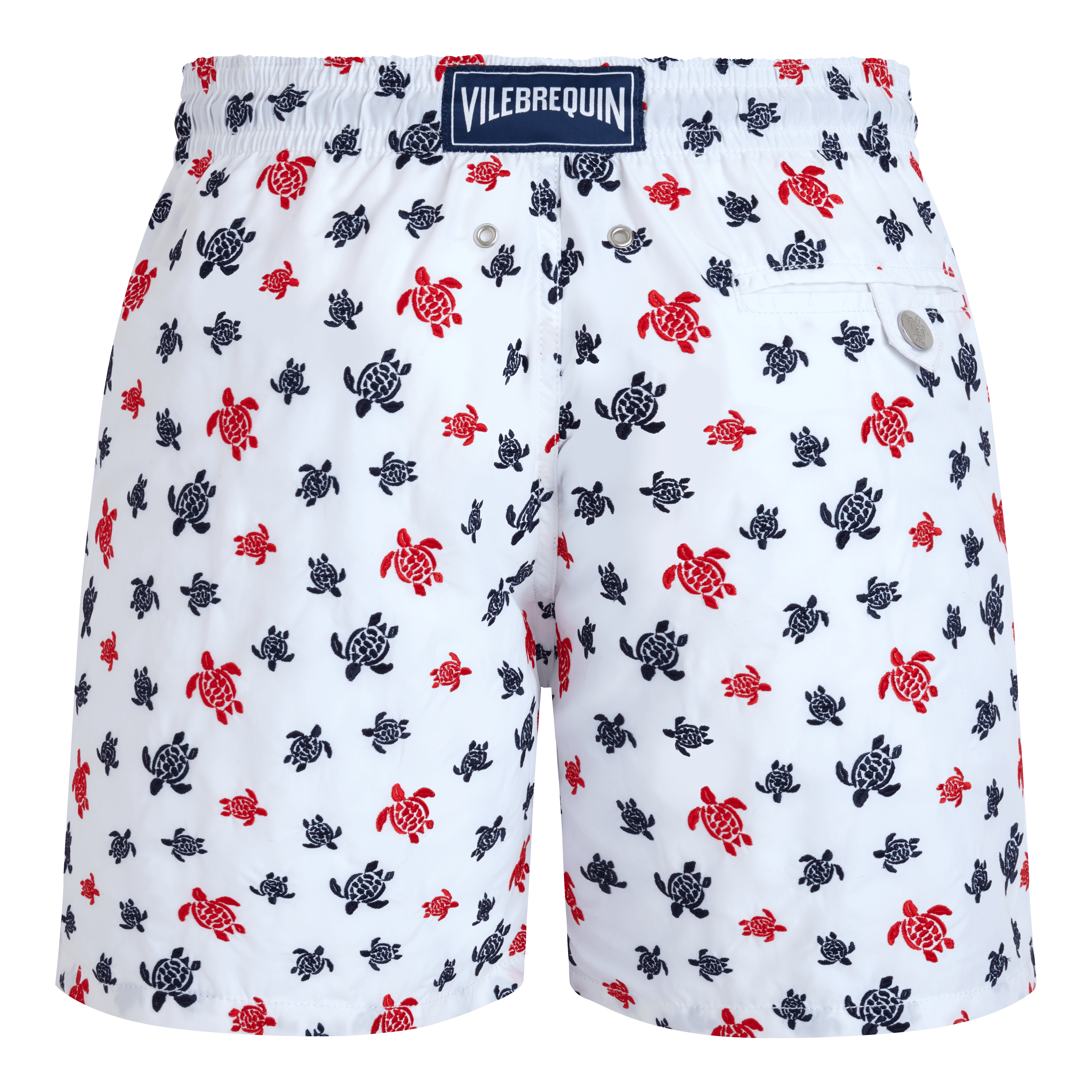 Maillot de bain homme brodé Micro Ronde des tortues - Edition limitée