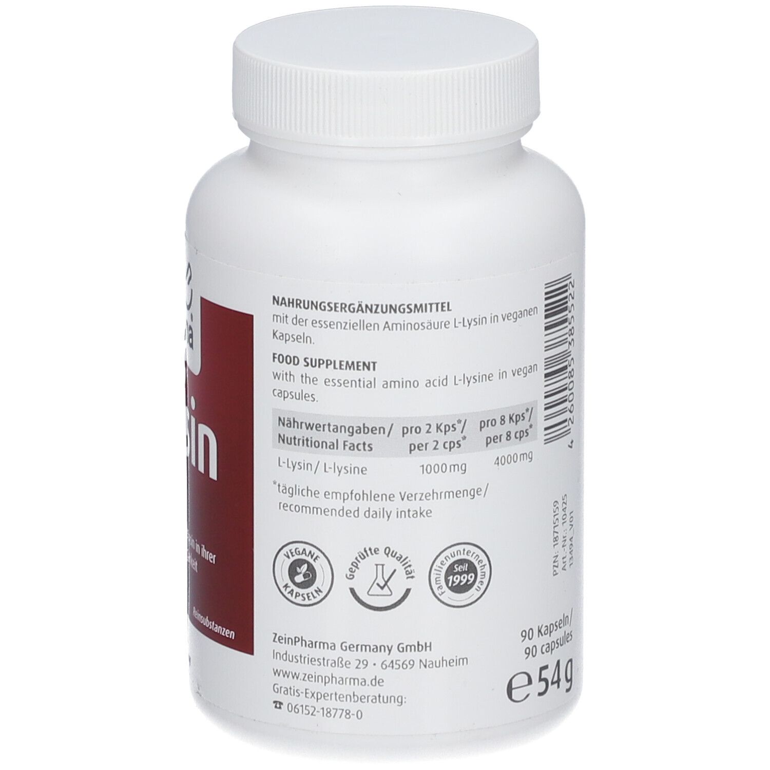 ZeinPharma® L-Lysin
