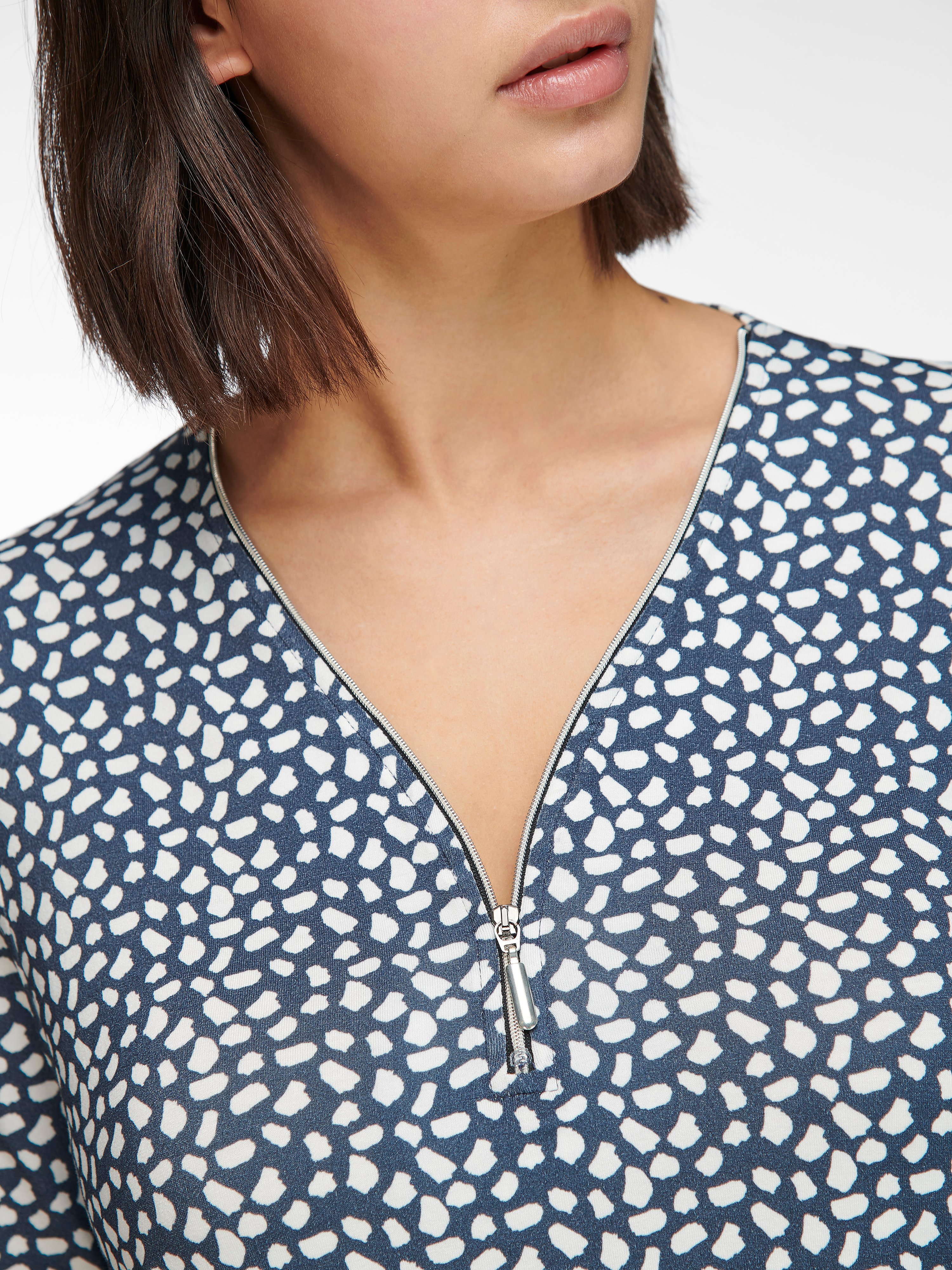 V-Shirt mit 1/2-Arm
