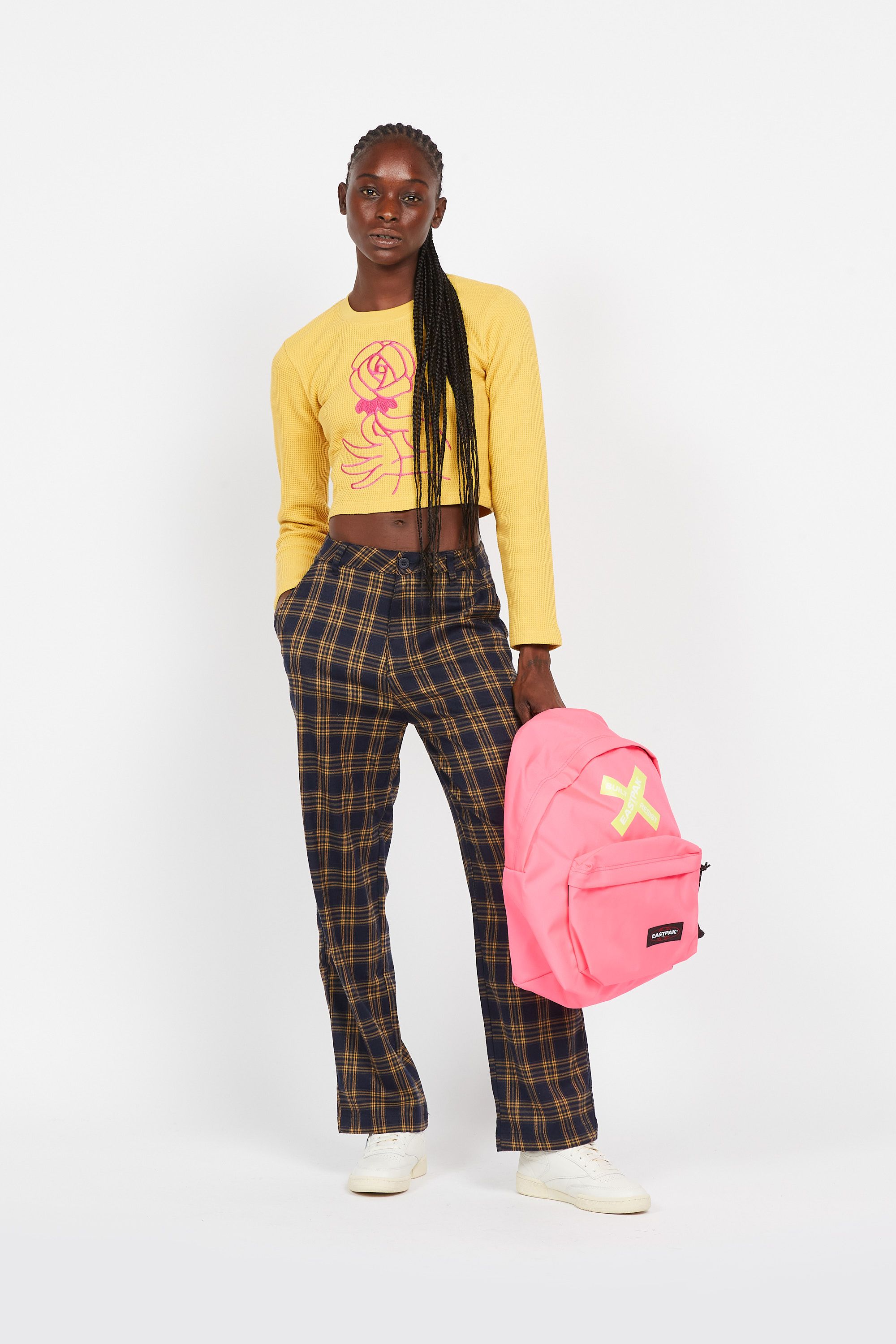 OBEY Top ROSE WAFFLE Jaune