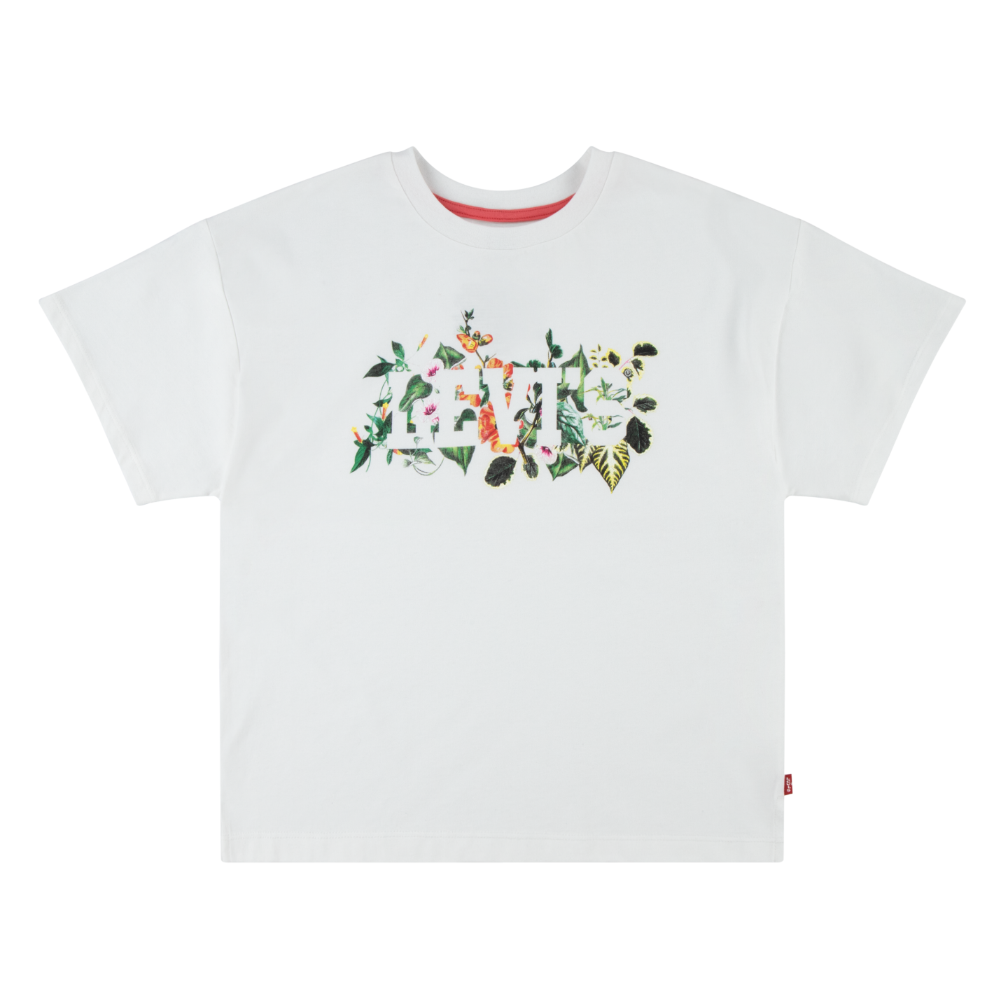 Levi's® Kids T-Shirt , mit floralem Logo-Print