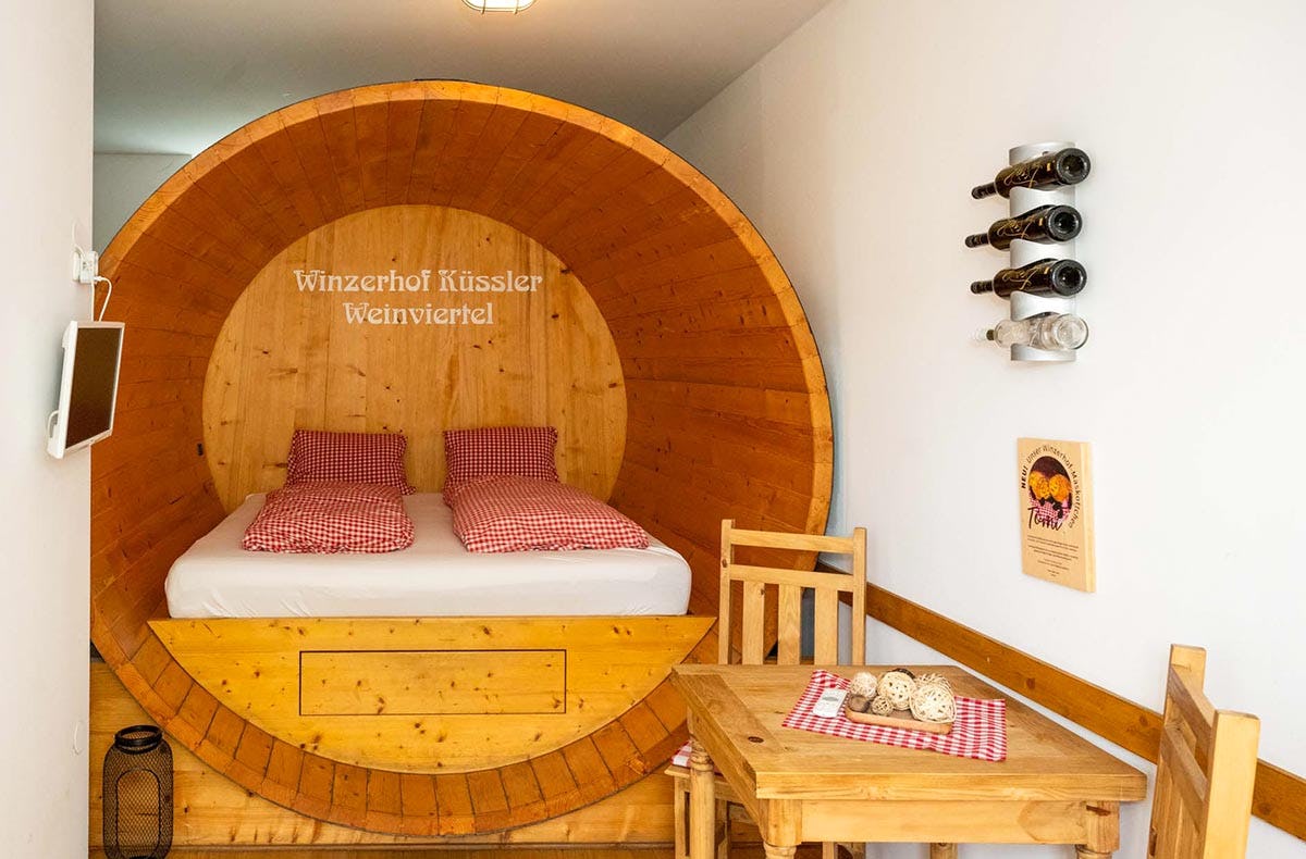 Single Urlaub in der Weinfass Suite (2 Nächte)