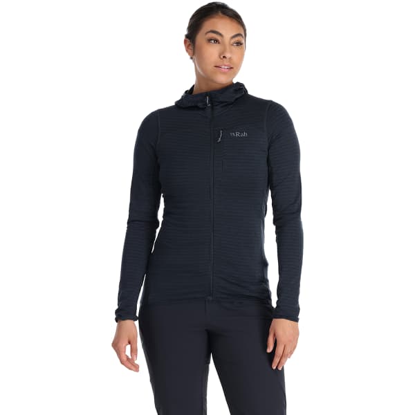 Veste polaire randonnée RAB ASCENDOR LIGHT HOODY W BELUGA
