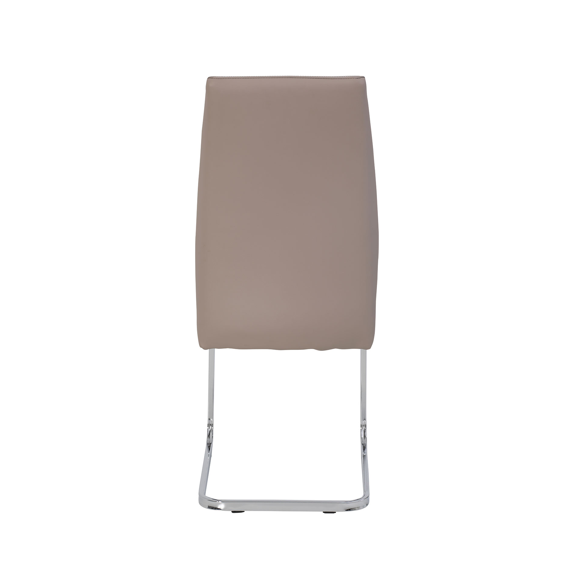 Schwingstuhl - cappuccino - Lederoptik