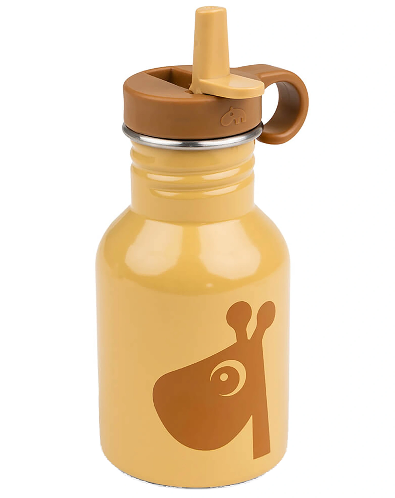 Edelstahl-Trinkflasche RAFFI (350ml) in senfgelb