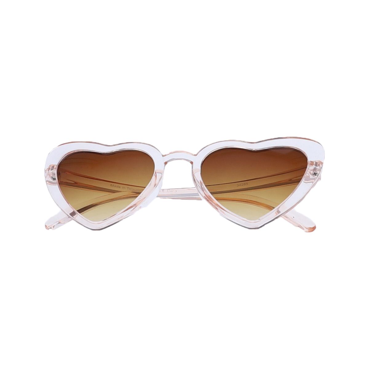 Lunettes de soleil coeur rose pâle adulte Roodoudou