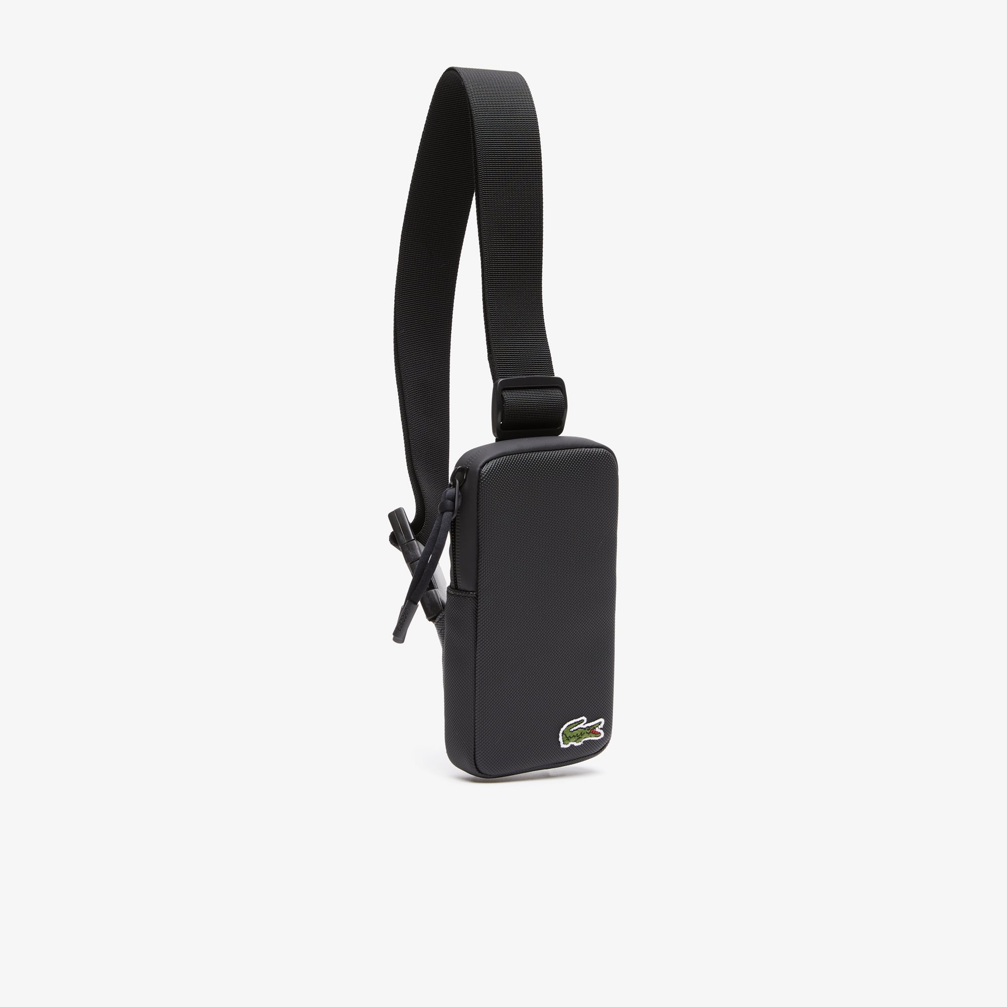 Pochette smartphone zippée homme Lacoste Sacoches & Pochettes - Noir - Lacoste - Homme