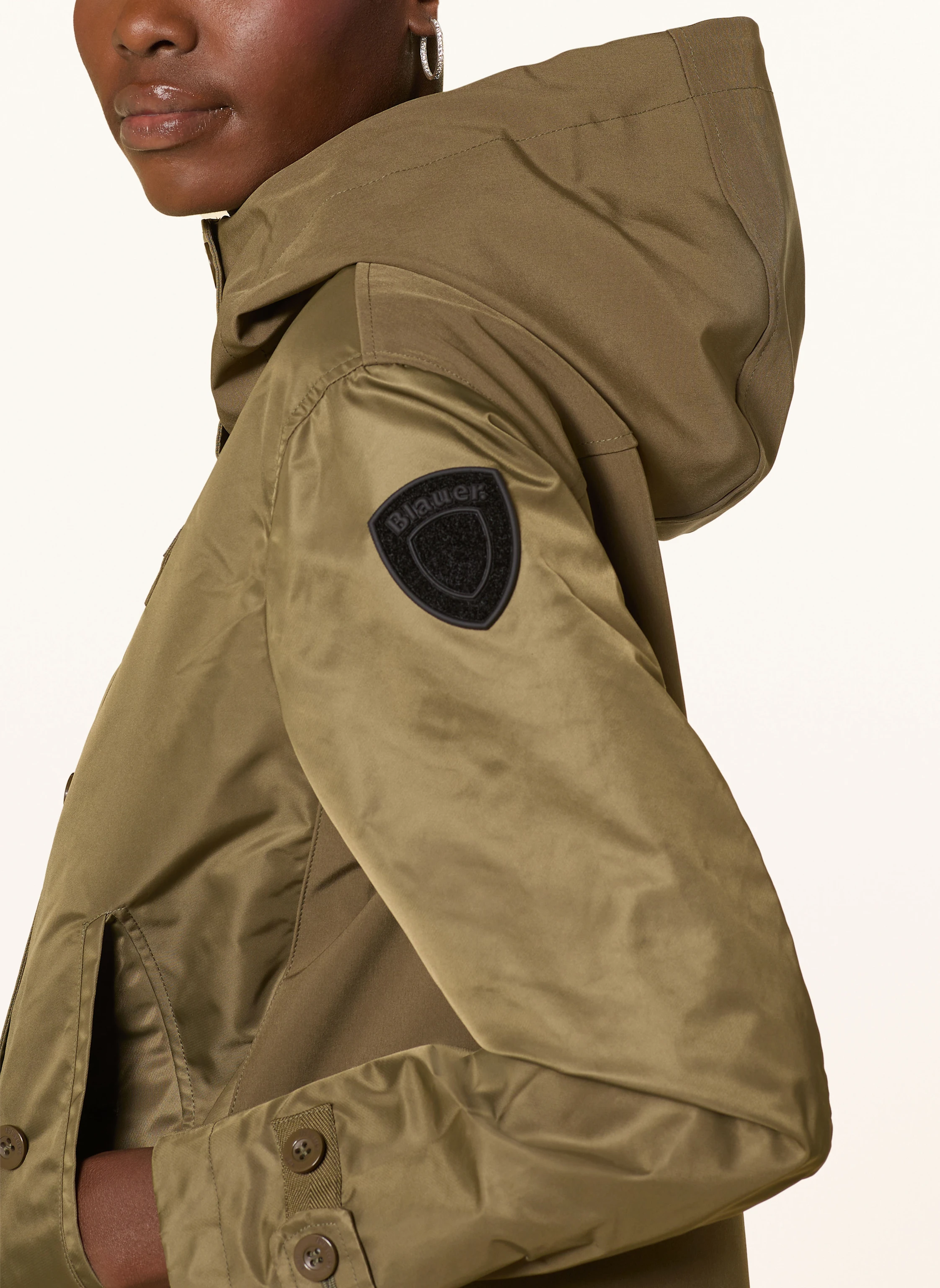 Blauer Jacke MARCELLA