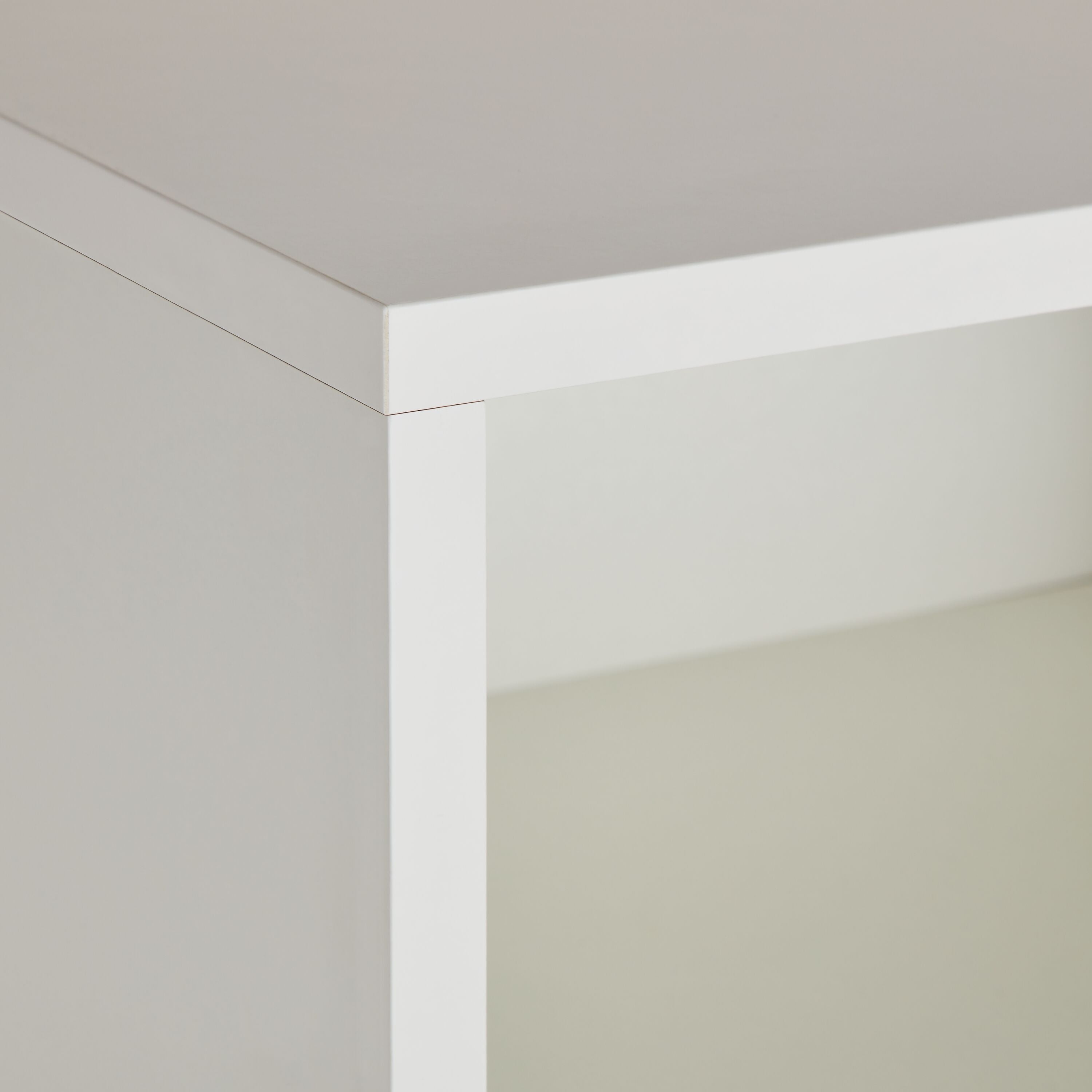FINJA Highboard - Grau / Weiss / B: 160.0 cm x T: 36.0 cm x H: 123.0 cm