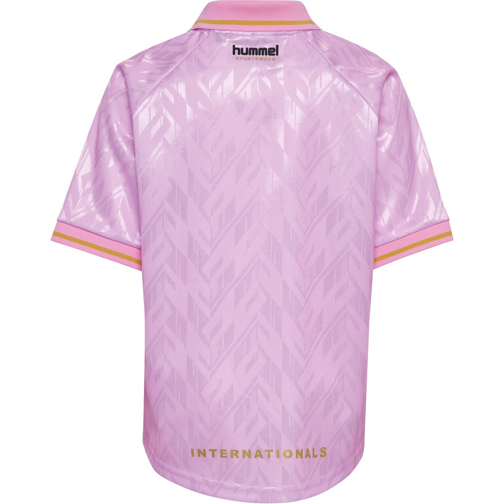 Køb Hummel Pastel Lavender Jr Loose Bay Soccer Jersey S/S