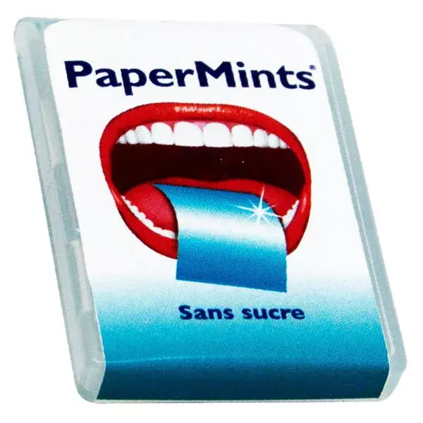 PaperMints Original Sem Açúcar - 24 Folhas