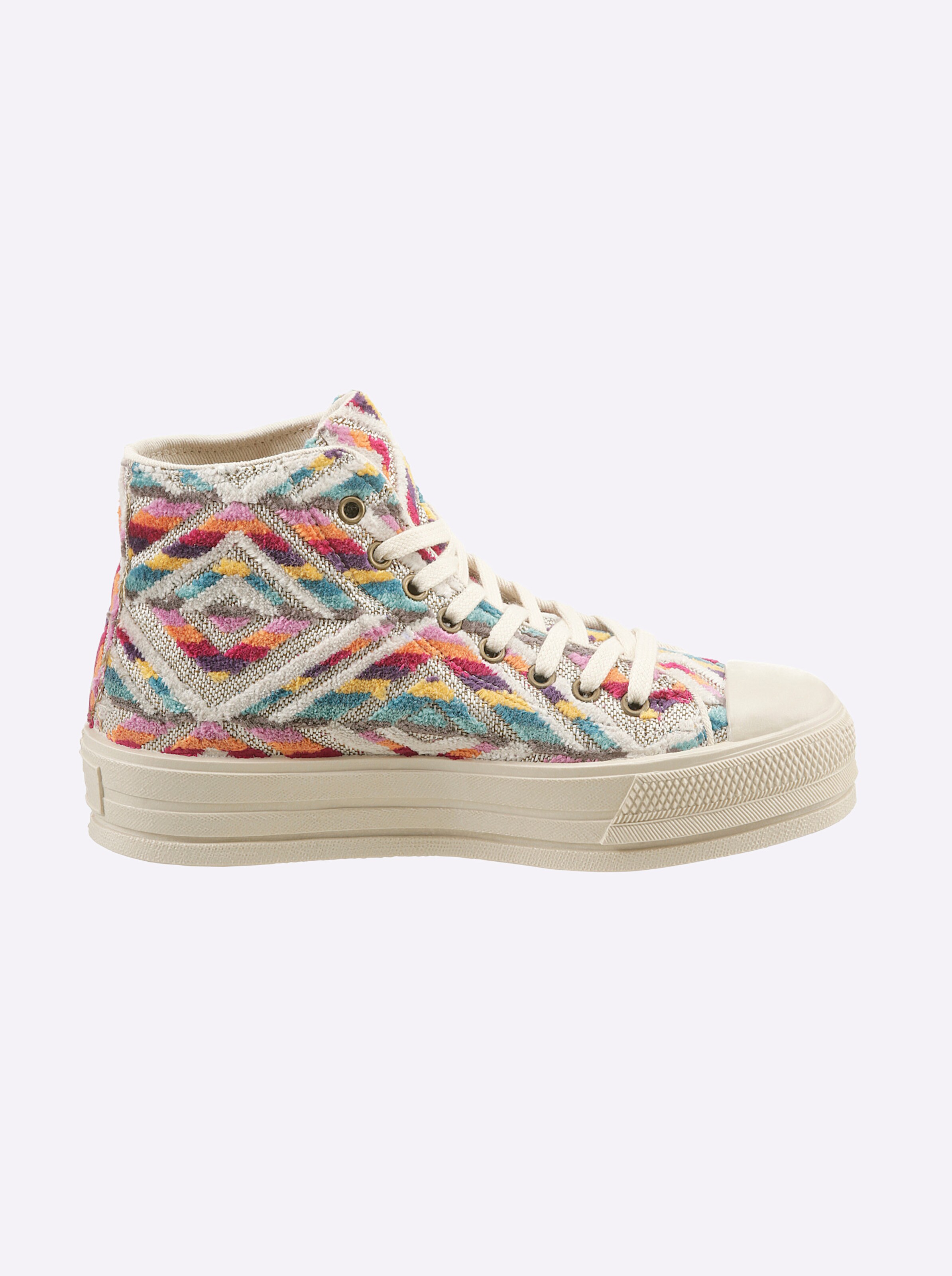 heine Sneaker in beige-bunt