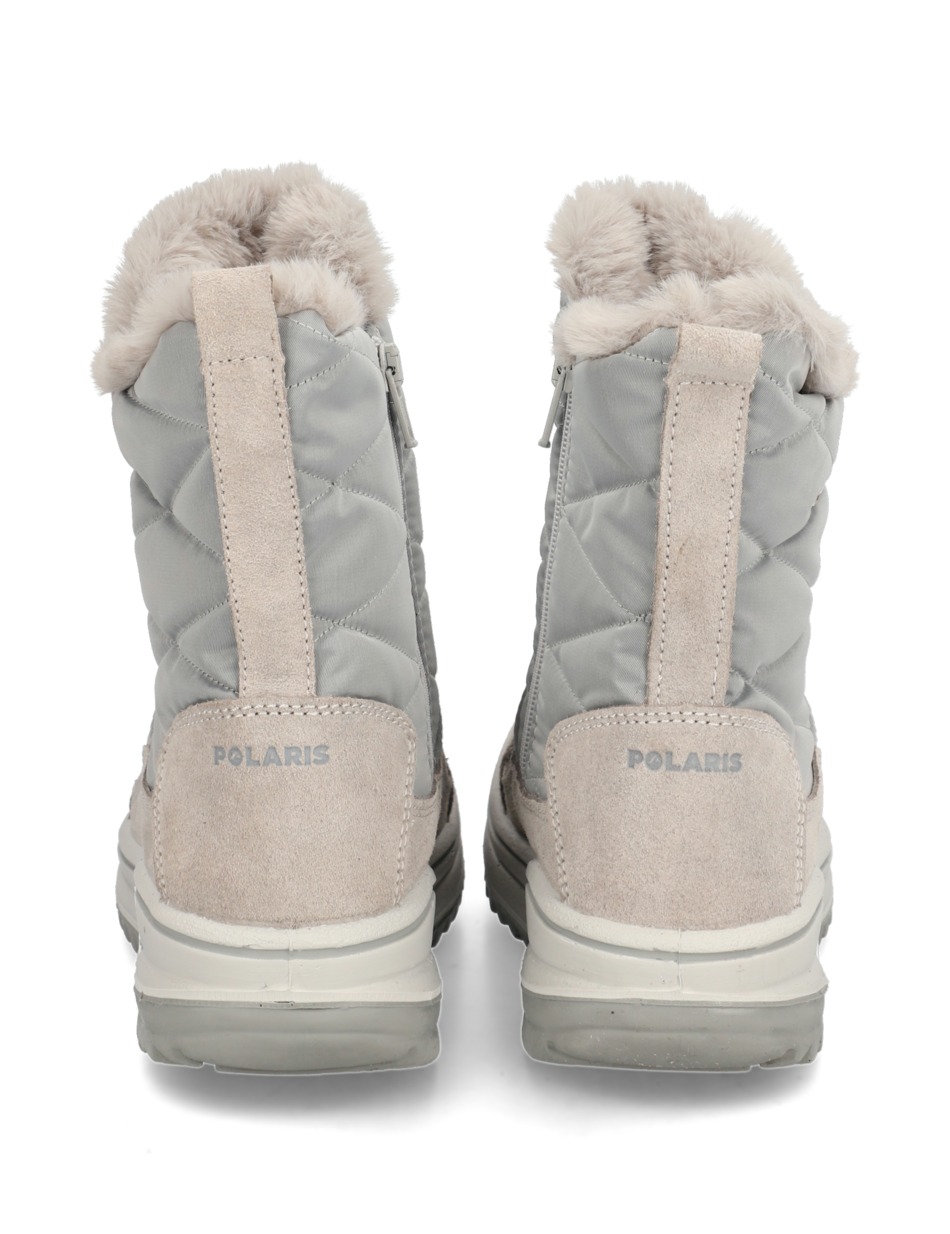 Lederkombination Snowboot