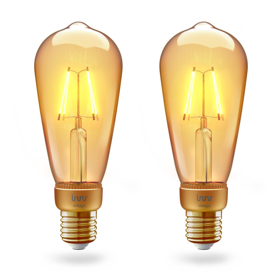 Innr - Smart Filament Edison E27 - 2 Pack RF 264-2- Zigbee