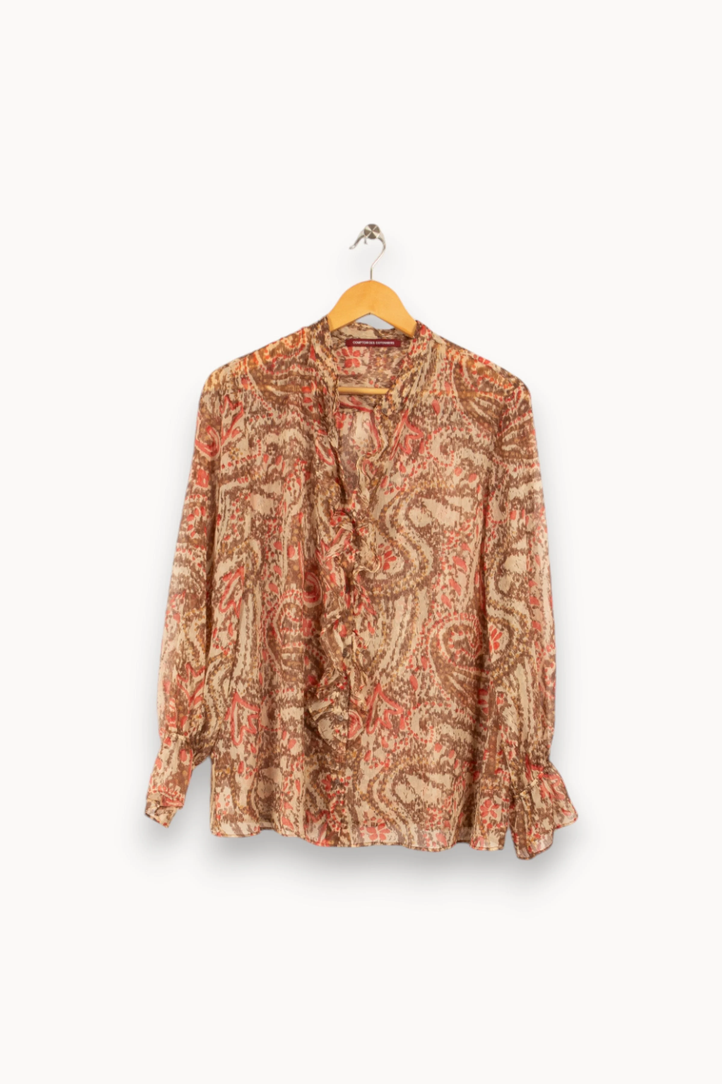 Blouse marron | Marron