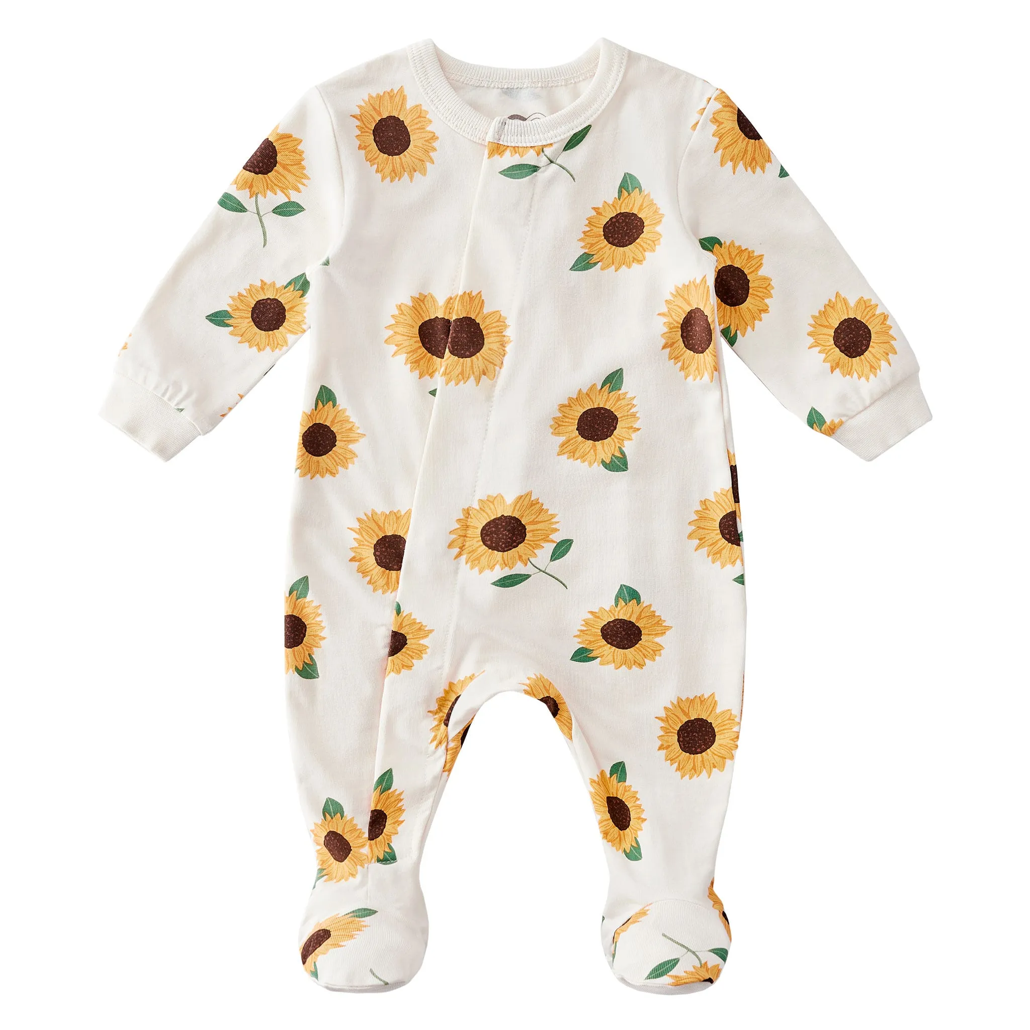 Collé-Collé Pyjama Magnétique Tournesol Prématuré - 12mois