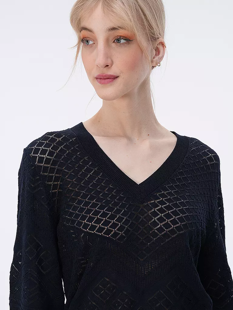 MOS MOSH Pullover MMINJA dunkelblau