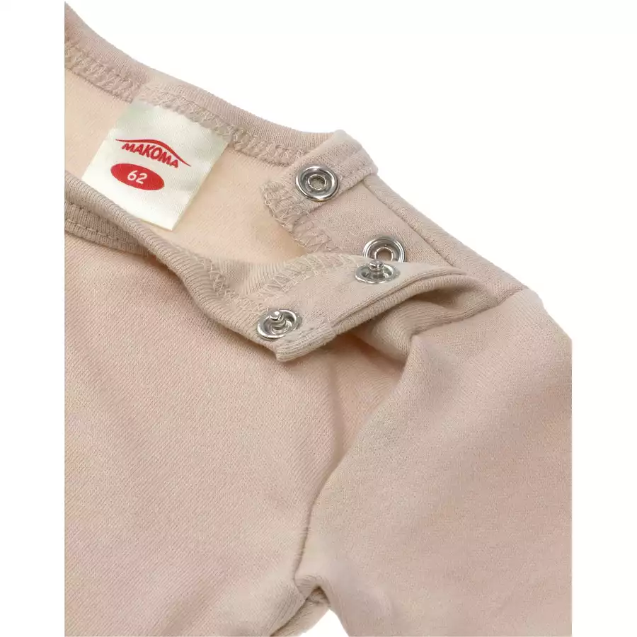 Makoma Body Langarm Giraffe beige