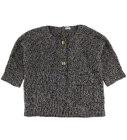 Mini A Ture Cardigan - Strick - Blau/Weiß