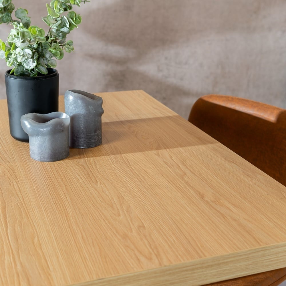 Bronx71 Bartafel Nils melamine eiken 80 x 80 x 109 cm