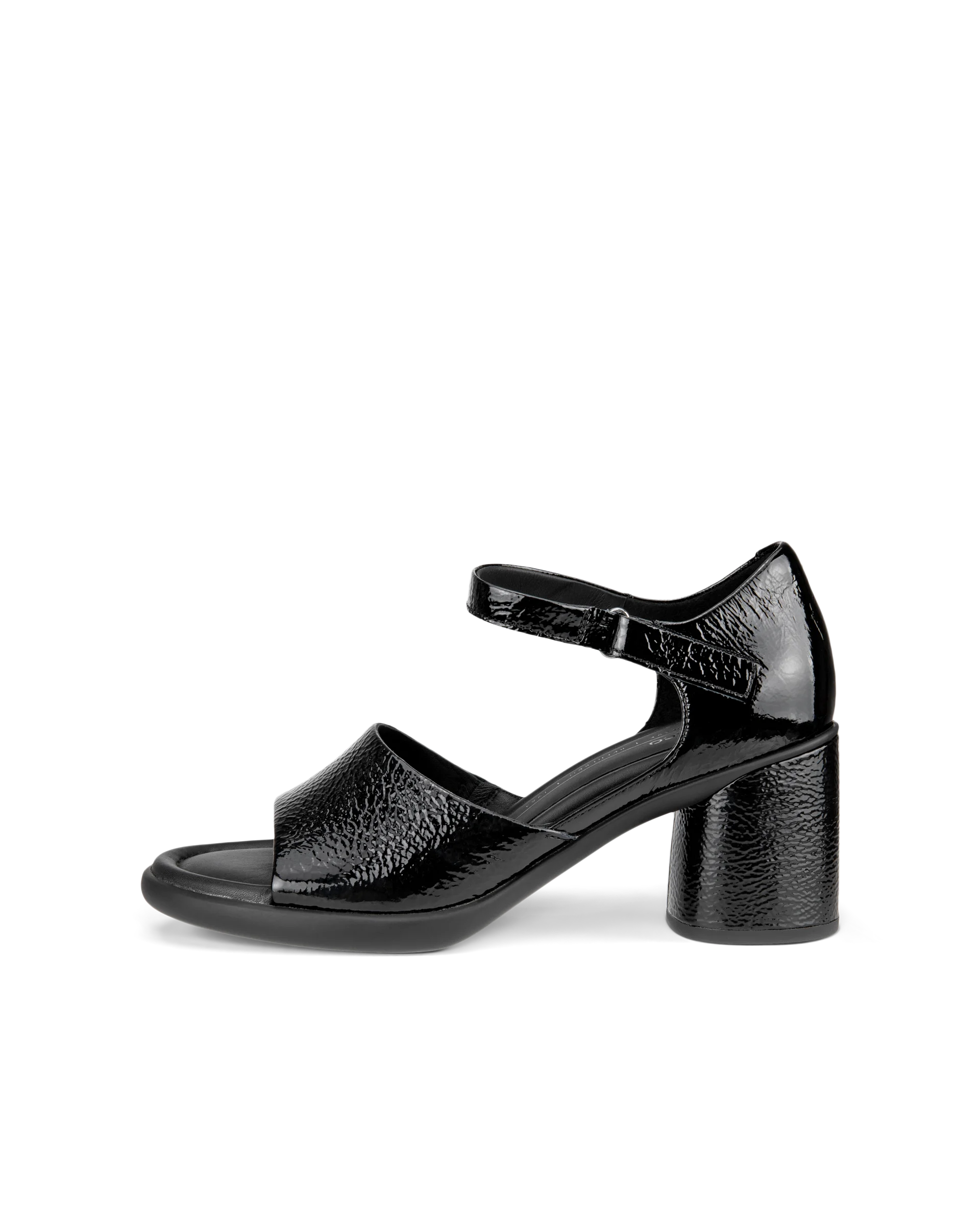 ECCO SCULPTED SANDAL LX 55 Damen Ledersandale mit Absatz Schwarz