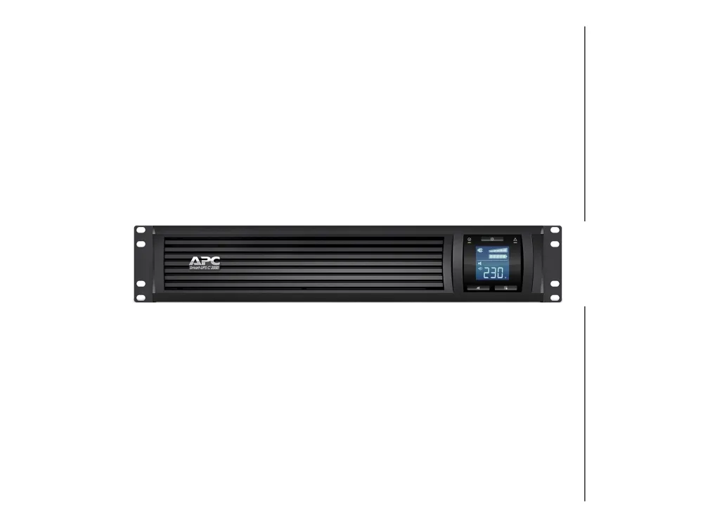 APC Smart-UPS C 2000VA 2U - UPS (rackversion) - AC 230 V - 1300 Watt - 2000 VA - USB - output-stikforbindelser: 6 - 2U - sort - for P/N: AR4018SPX432, AR4024SP, AR4024SPX429, AR4024SPX431, AR4024SPX432, NBWL0356A